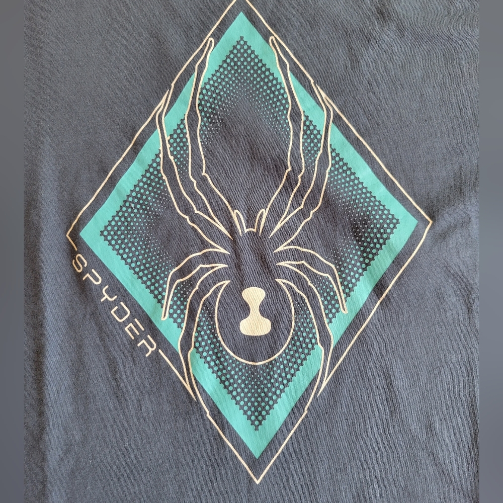 NWT-- SPYDER Men's Blue Graphic T-Shirt | Size: M